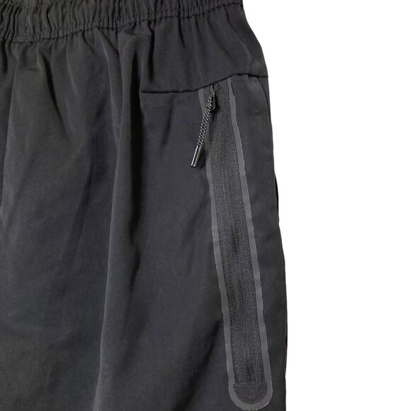 Nike Solo Swoosh Heavyweight Sweat Lined Pants Pockets Black Drawstring Size XL - Picture 4 of 11